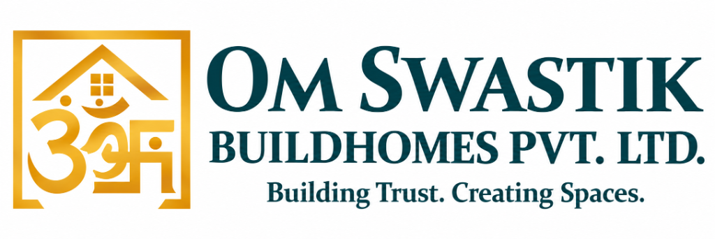 Om Swastik Buildhomes Logo